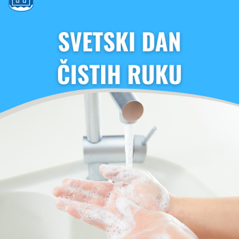 Blue And White Global Handwashing Day Instagram Post