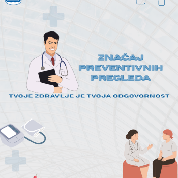 Blue and White Clean Online Doctor Consultation Instagram Post