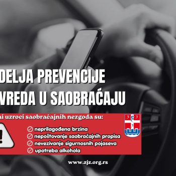 Red And Black Modern Distracted Driving Facebook Post