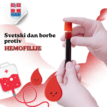 Red And White Ilustrated World Hemophilia Day Instagram Post