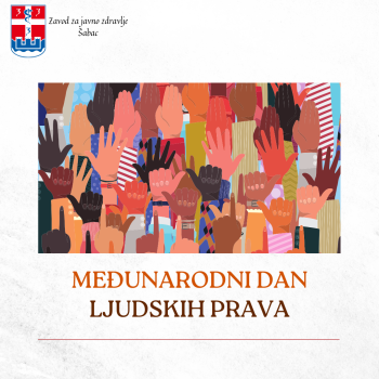 White Brown Colorful Modern International Human Rights Day Instagram Post