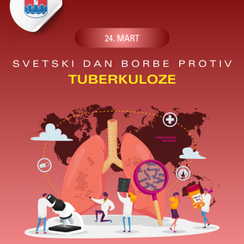 Yellow Red Illustration World Tuberculosis Day Instagram Post